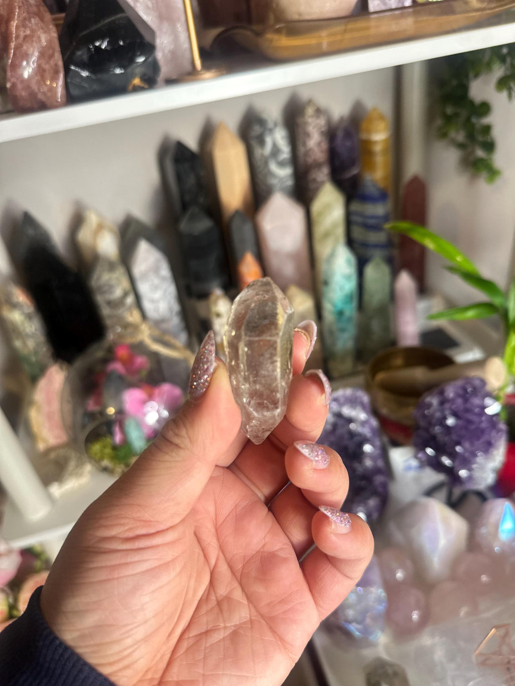 Crystal + Rocks | Choose Your Favorite | Rare Quartz Variety Bowl | Phantom, Garden, Lithium,Lemurian & More