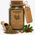 Organic Herb Spell Jar + Spoon | Bearberry  | Dried, Cut & Sifted | Arctostaphylos Uva Ursi | 50ML